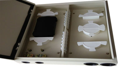 ODF 24 Fcの港の壁の台紙のパッチ盤のエンクロージャ、繊維光学の端子箱